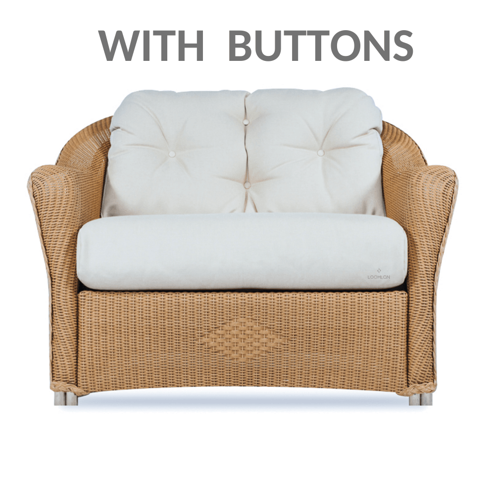 Reflections Replacement Cushions for Chair & Half Lloyd Flanders Replacement Cushions LOOMLAN By Lloyd Flanders