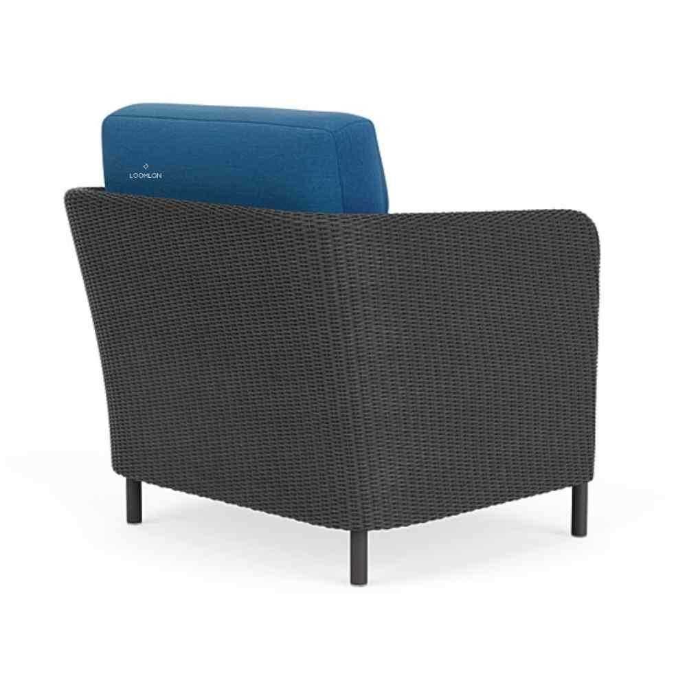 Visions Lounge Chair Premium Wicker Furniture Outdoor Accent Chairs LOOMLAN By Lloyd Flanders
