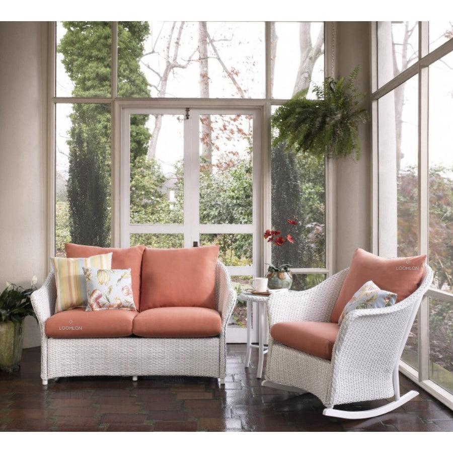 Weekend Retreat Outdoor Replacement Cushions For Lounge Rocker Replacement Cushions LOOMLAN By Lloyd Flanders