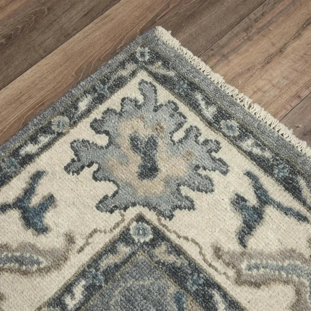 Clit Floral Gray Large Area Rugs For Living Room -- gray