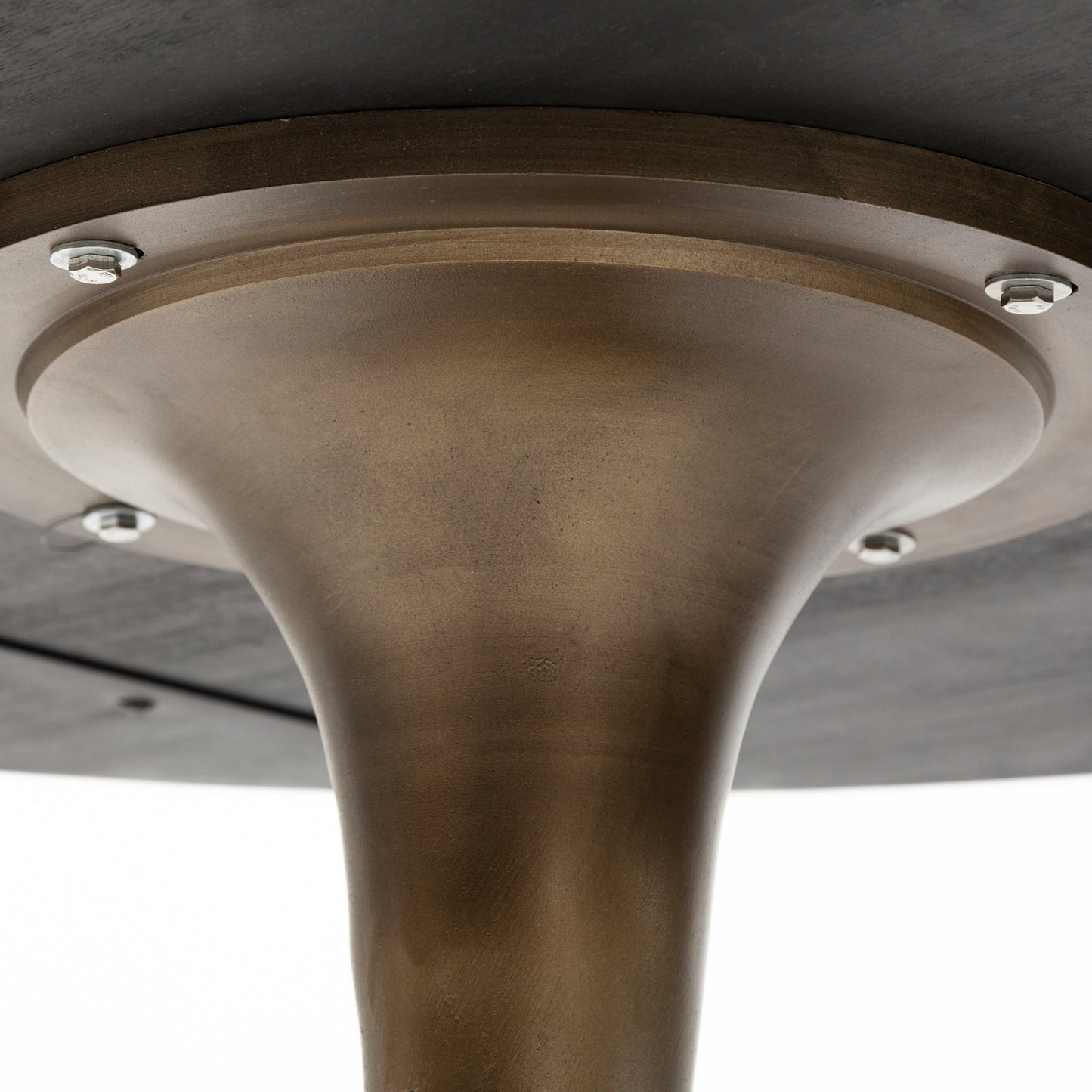 Mercana McLeod Golden Base Round Dining Table
