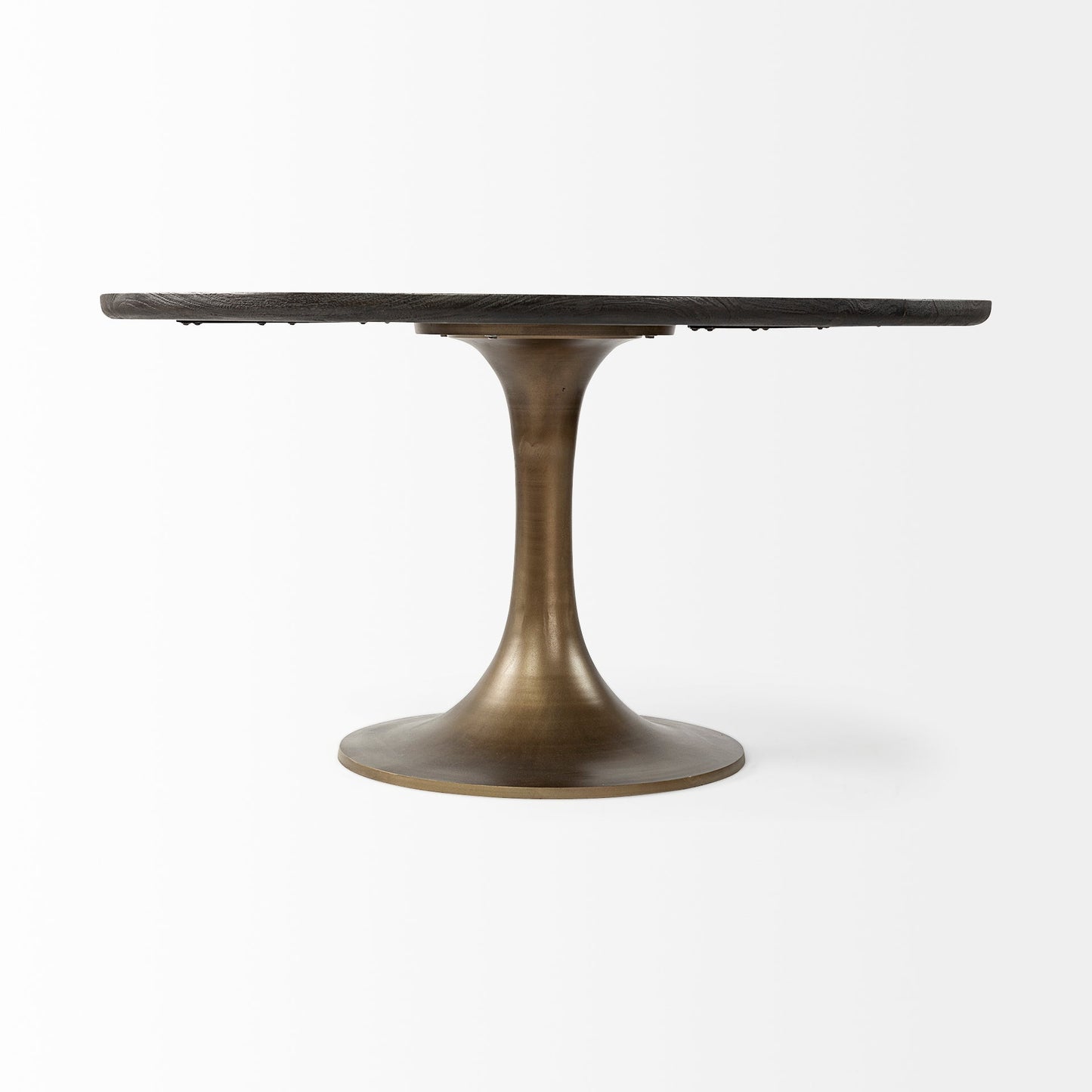 Mercana McLeod Golden Base Round Dining Table