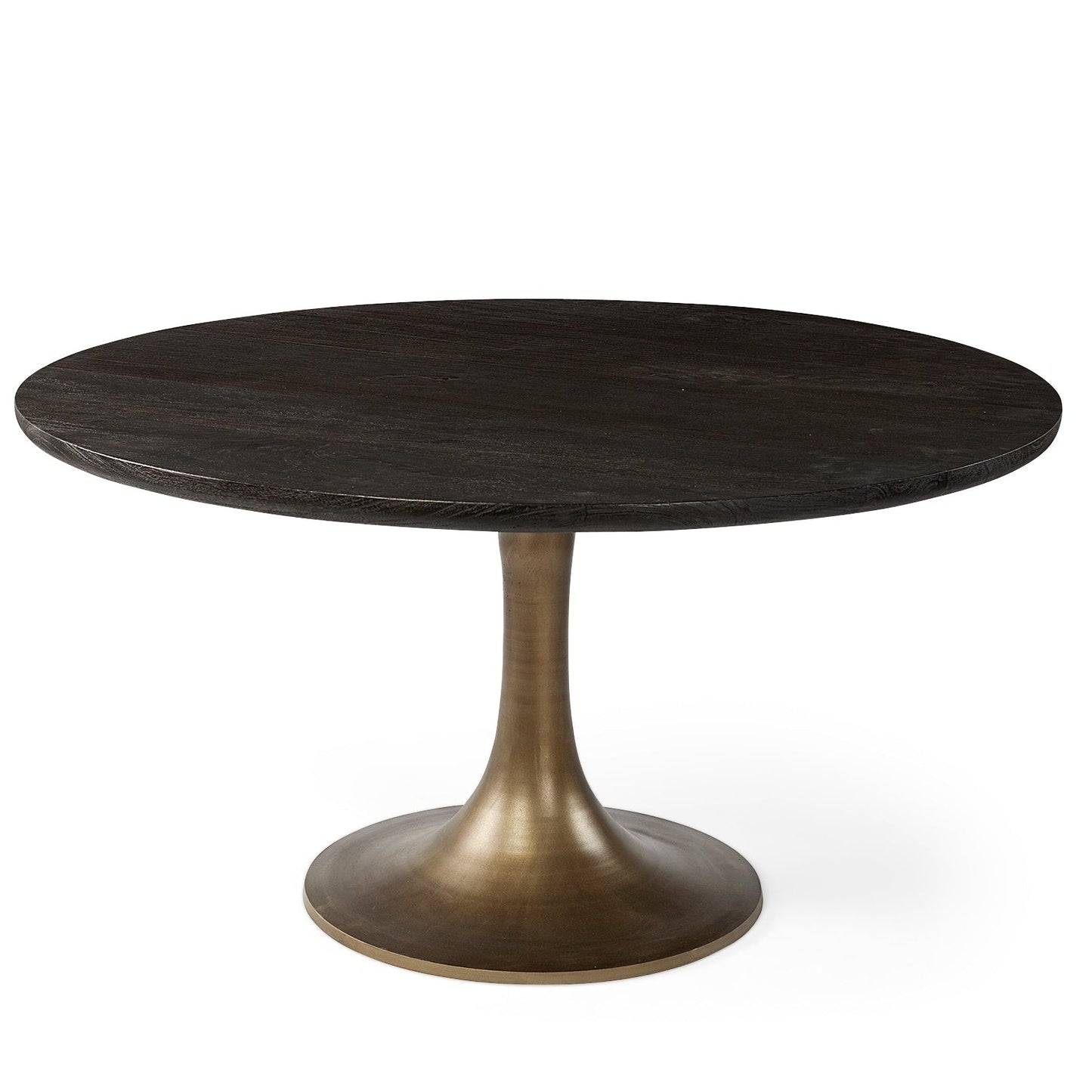 Mercana McLeod Golden Base Round Dining Table