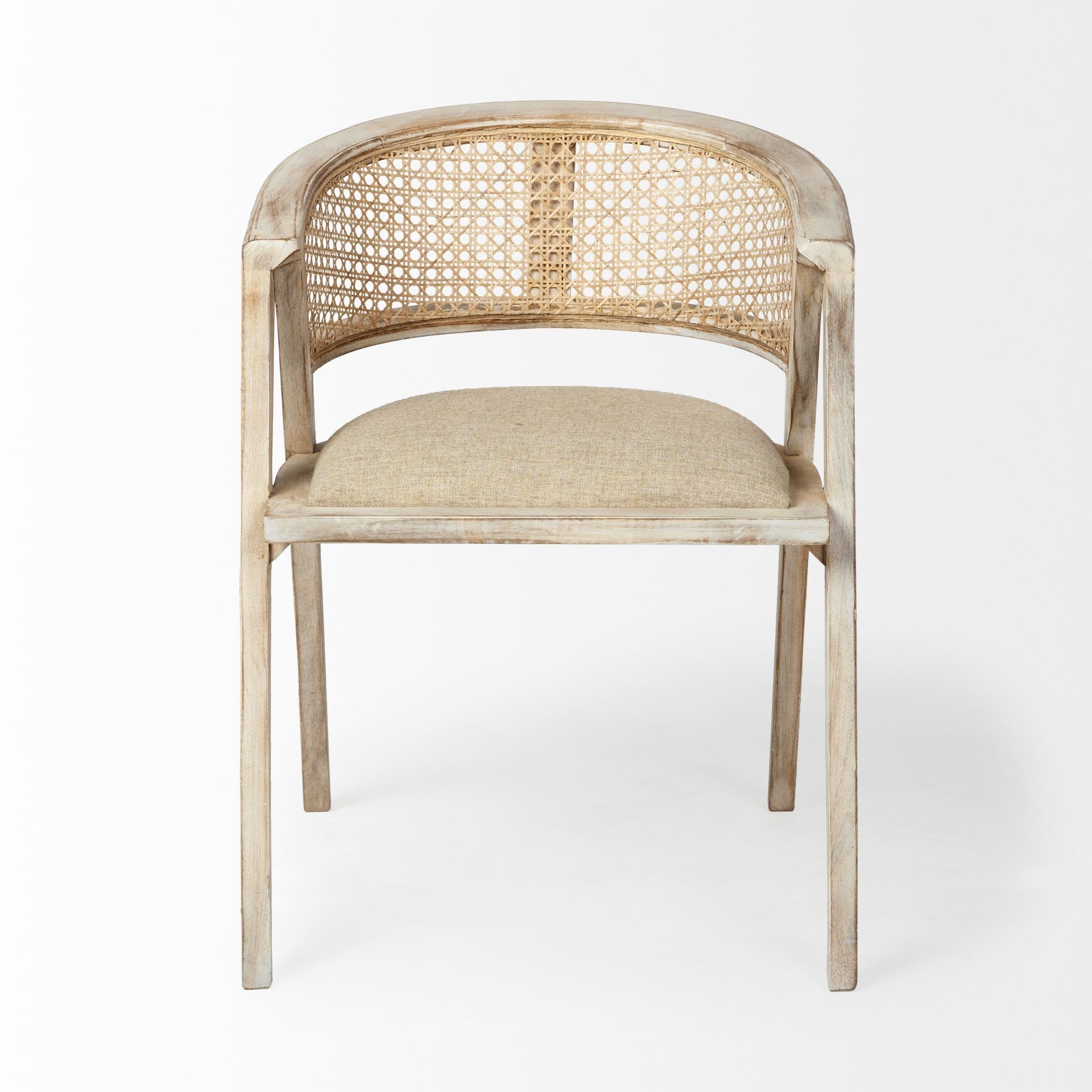 Mercana Tabitha Linen Wrap Seat Dining Chair (Set of 2)