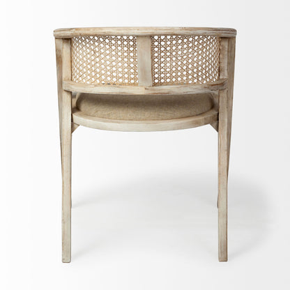 Mercana Tabitha Linen Wrap Seat Dining Chair (Set of 2)