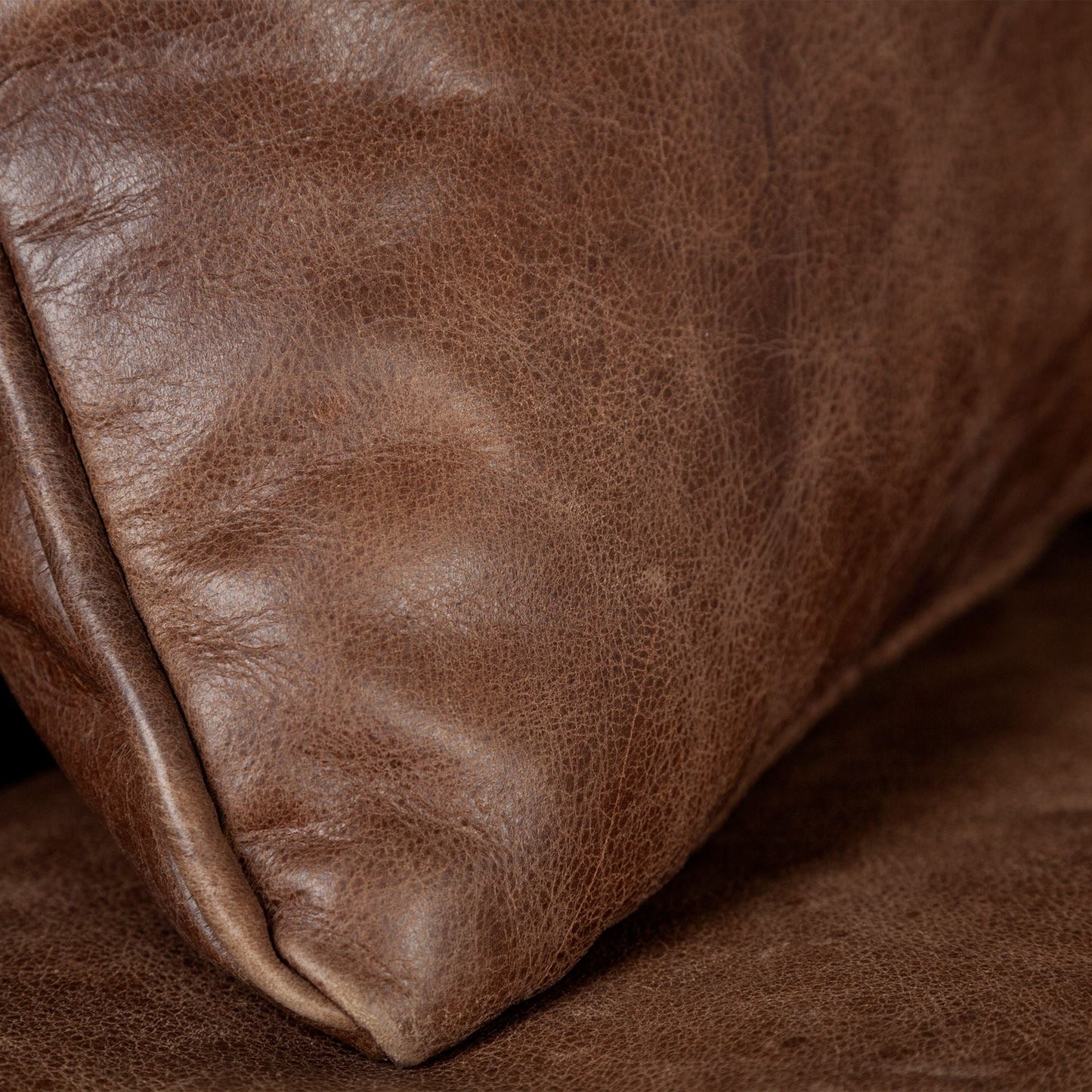Mercana Cochrane Top Grain Leather Three Seater Sofa