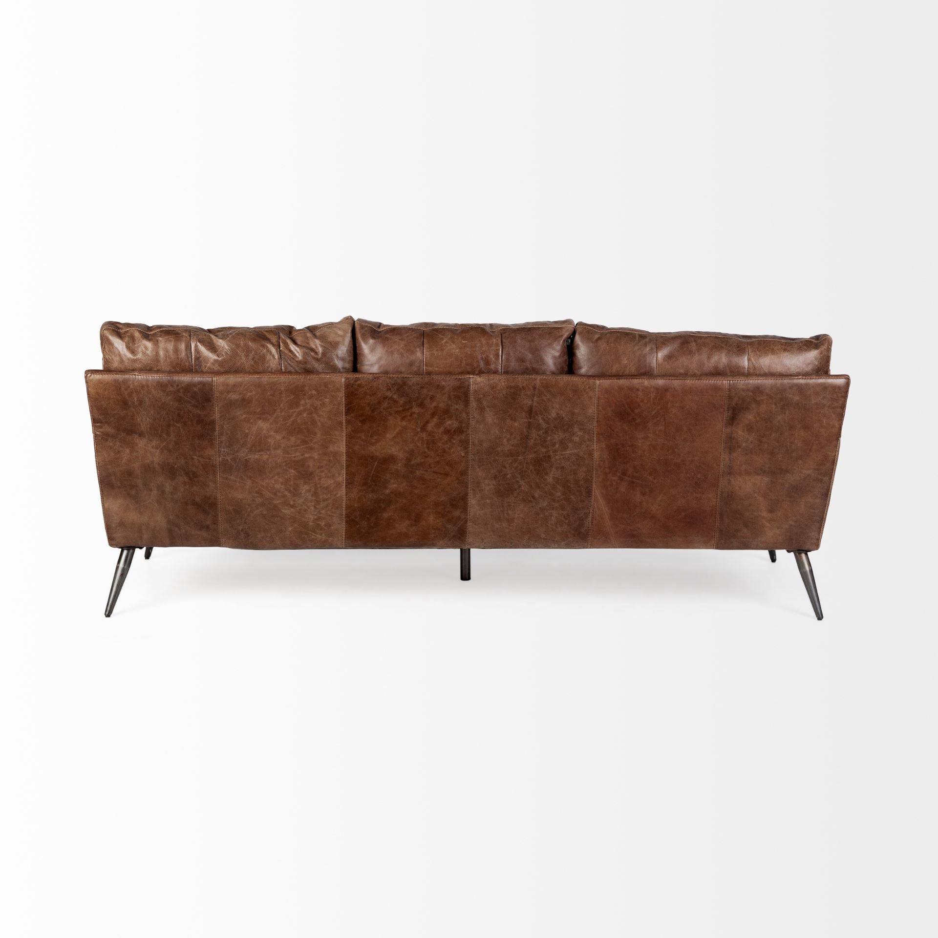 Mercana Cochrane Top Grain Leather Three Seater Sofa
