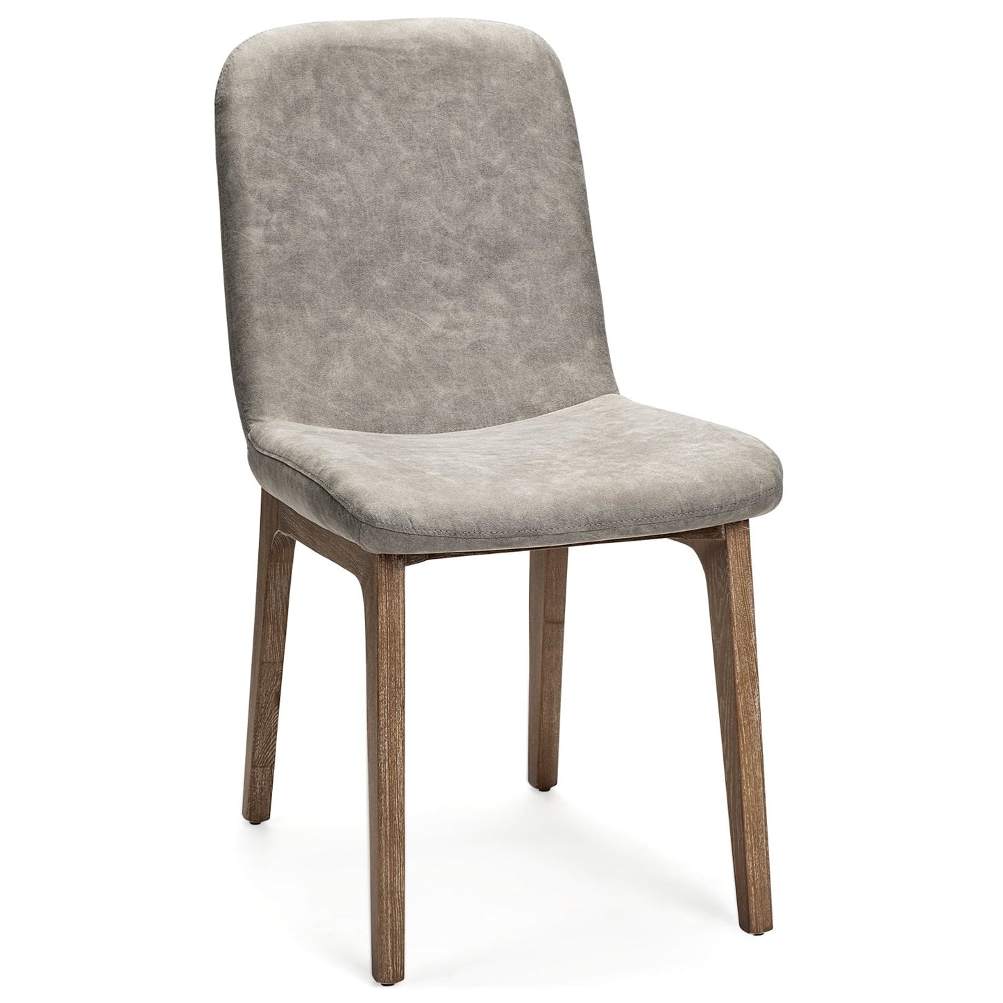 Mercana David Fabric Wrap Armless Dining Chair (Set of 2)