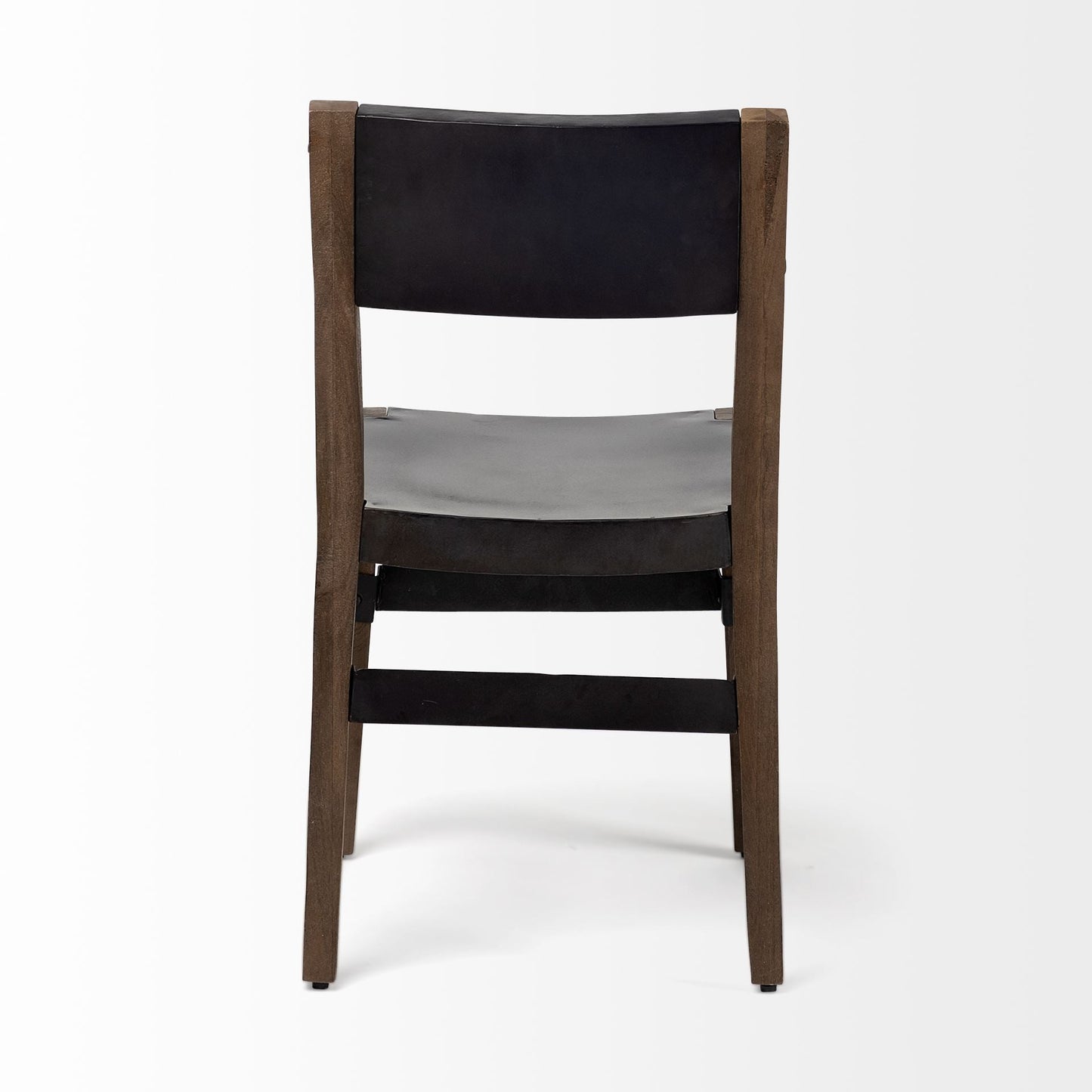 Mercana Nell Wooden Black Dining Chair (Set of 2)