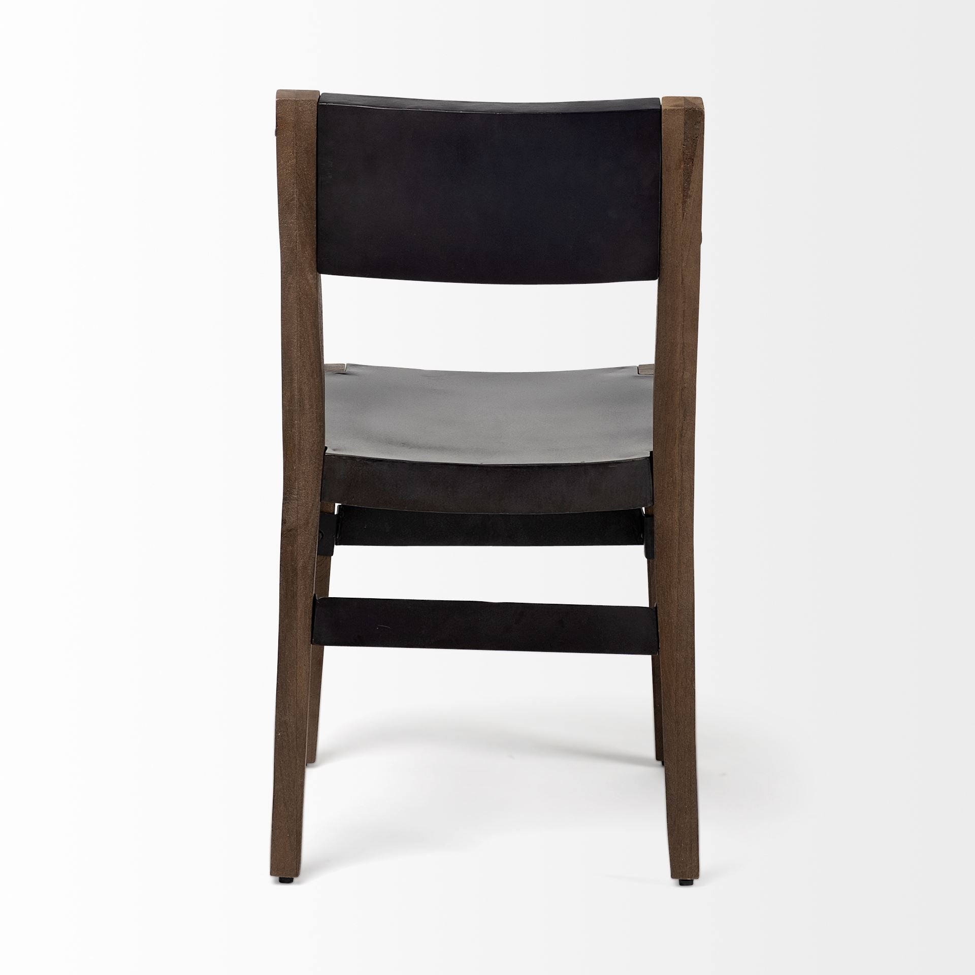 Mercana Nell Wooden Black Dining Chair (Set of 2)