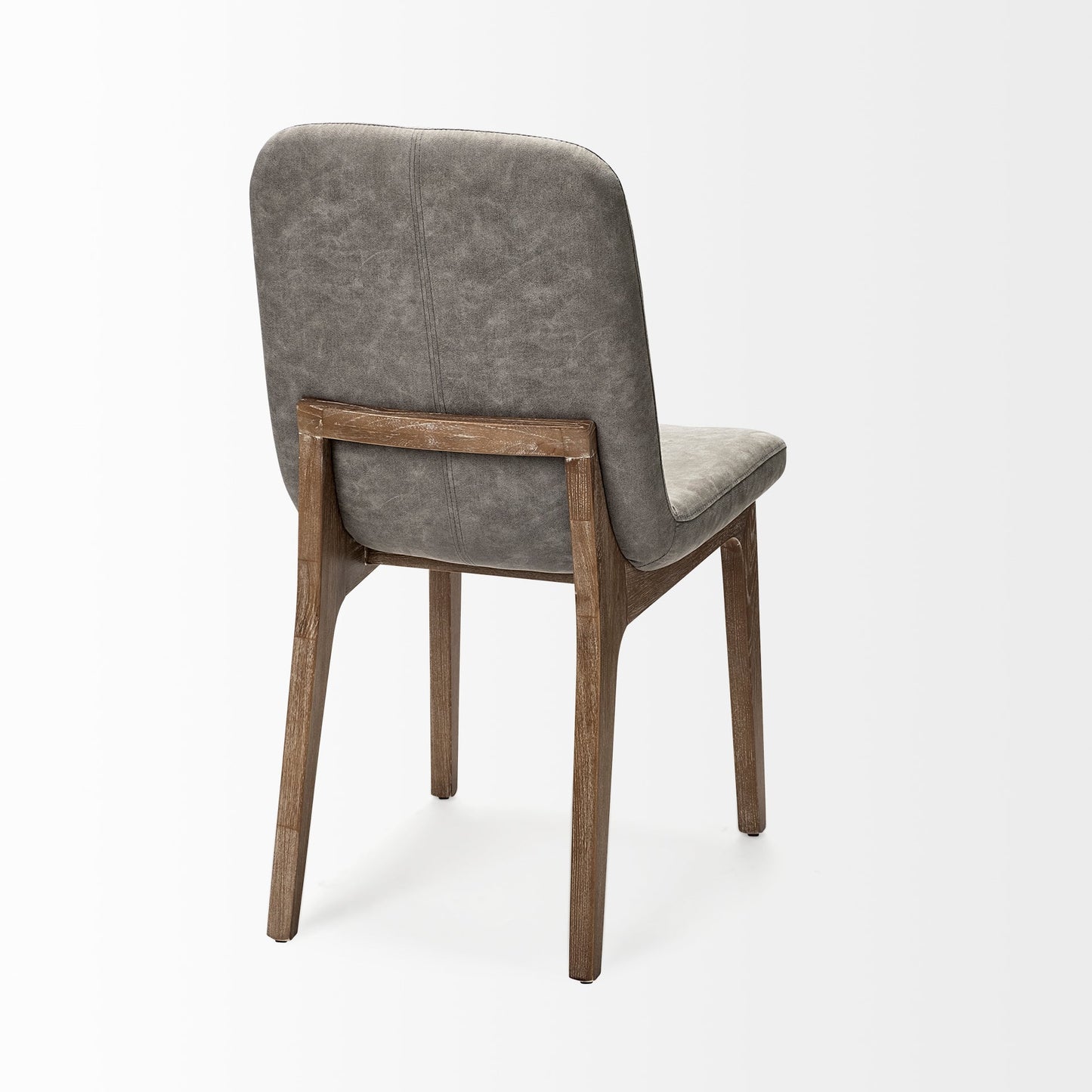 Mercana David Fabric Wrap Armless Dining Chair (Set of 2)