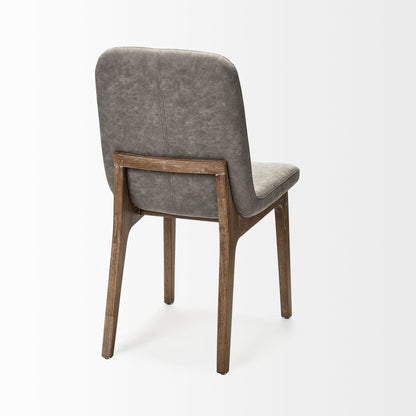 Mercana David Fabric Wrap Armless Dining Chair (Set of 2)