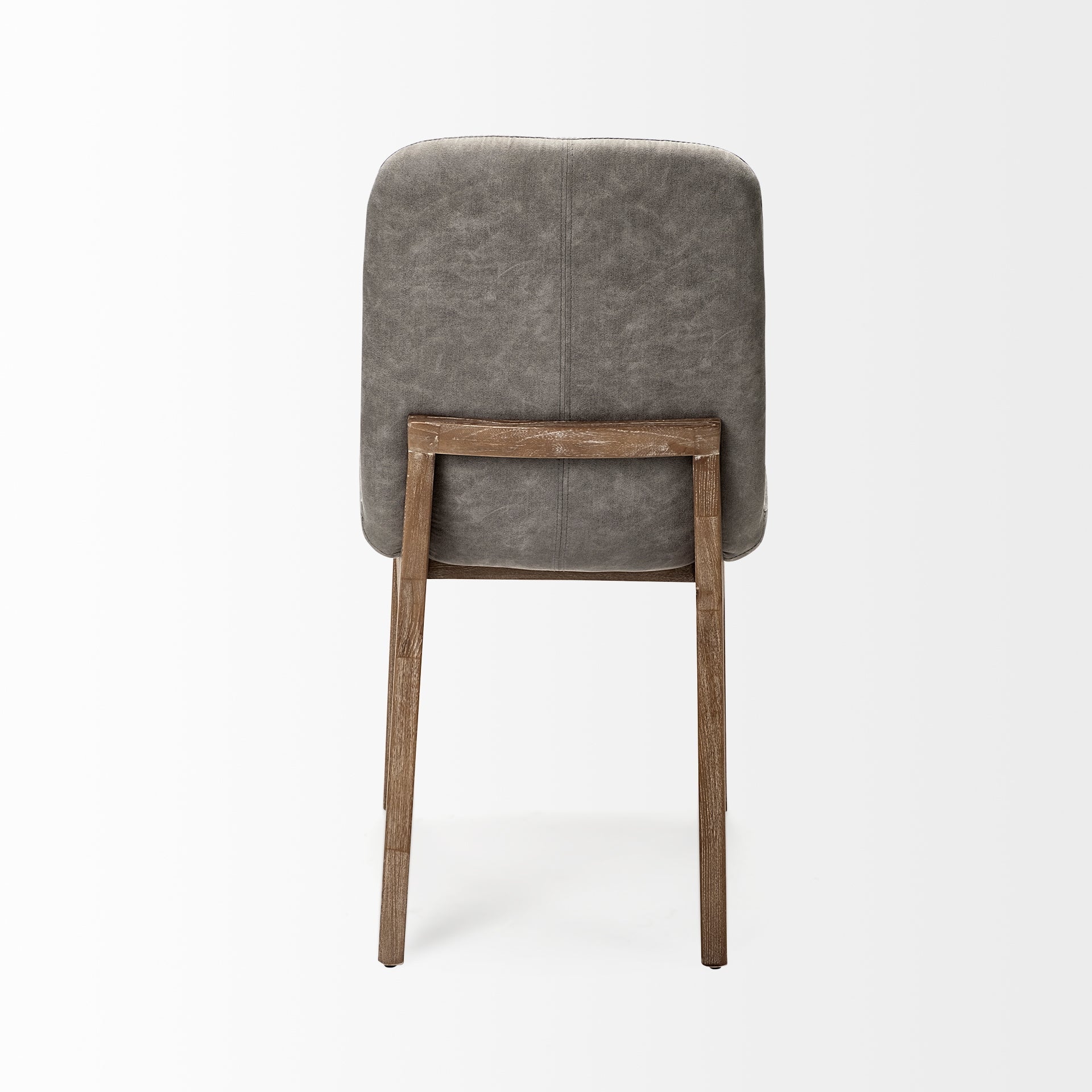 Mercana David Fabric Wrap Armless Dining Chair (Set of 2)