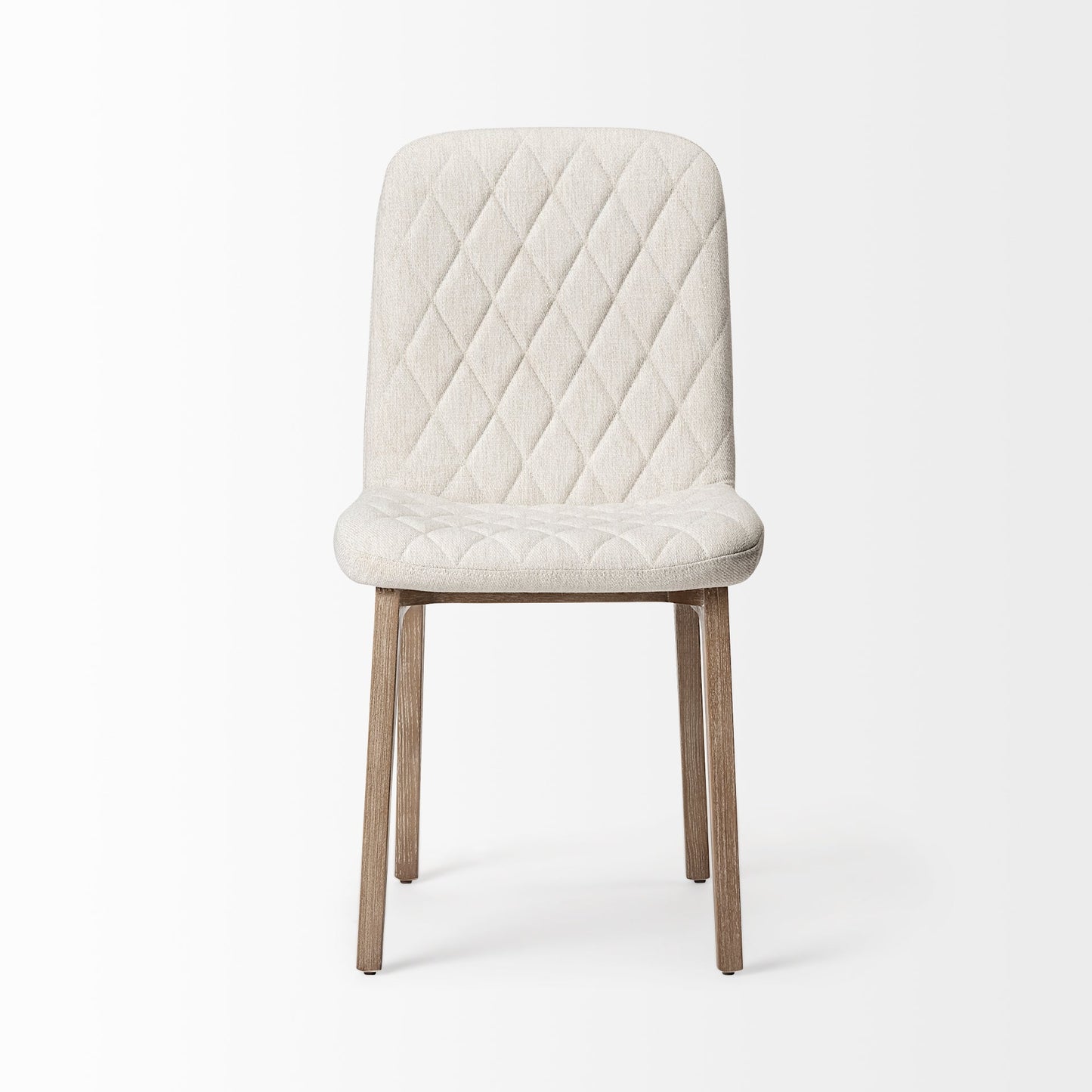 Mercana David Fabric Wrap Armless Dining Chair (Set of 2)