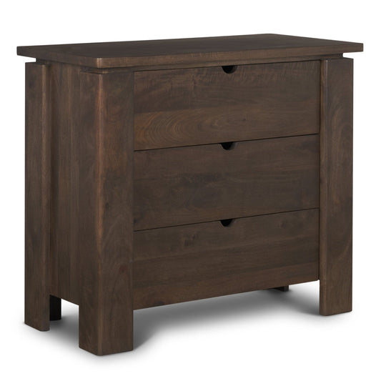 Mercana Wallen Three Drawers Wooden Chest