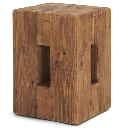 Mercana Waylen Natural Wooden Accent Table