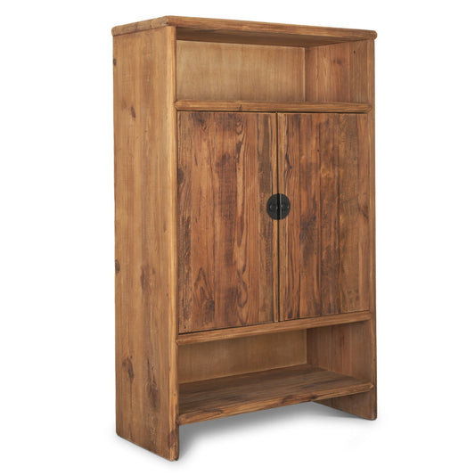 Wayde Wooden Brown Bookcase