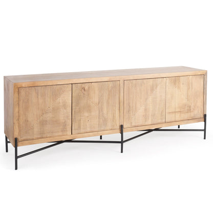 Mercana Cairo Four Doors Wood Sideboard