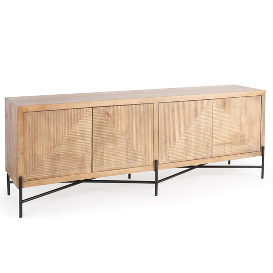 Mercana Cairo Four Doors Wood Sideboard