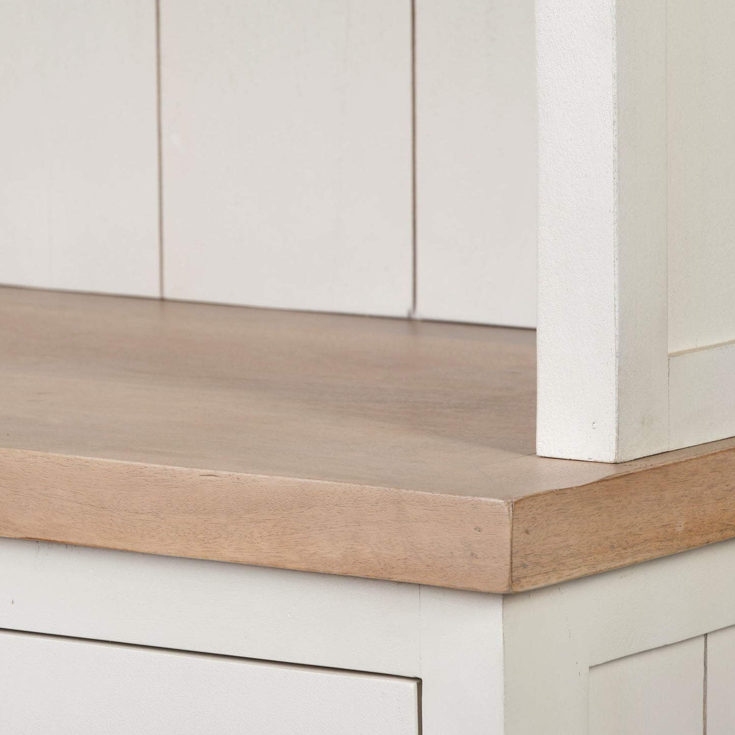 Fairview Three Shelves Wood Bookcase