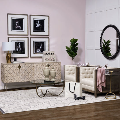 Excelsior Four Doors Wood Sideboard