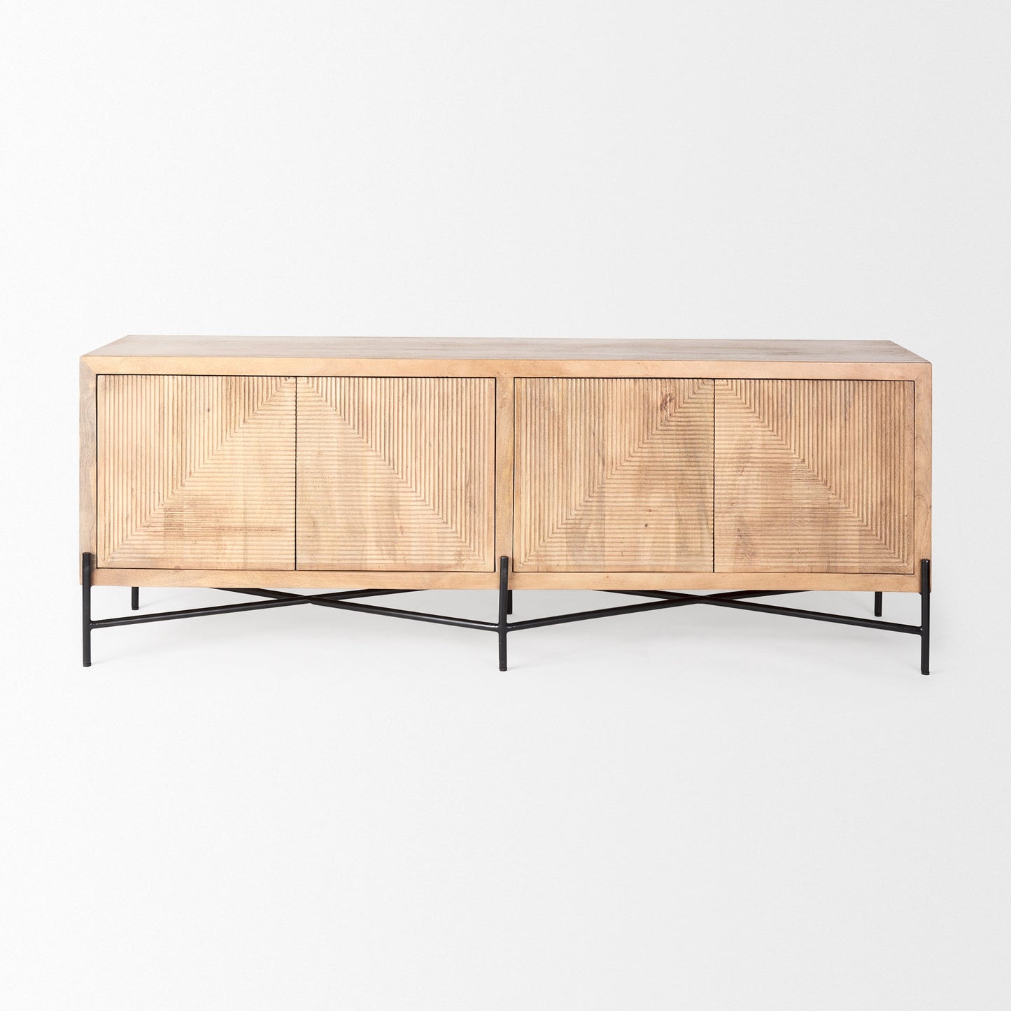 Mercana Cairo Four Doors Wood Sideboard
