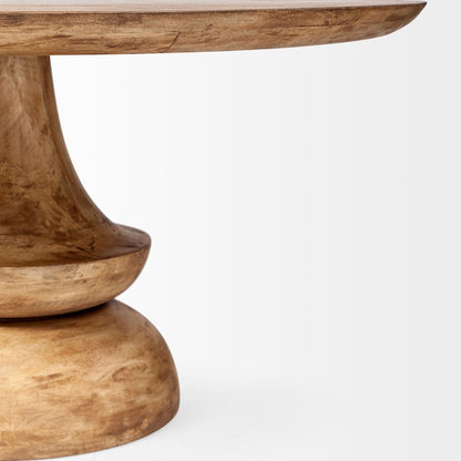 Mercana Crossman Wooden Round Dining Table