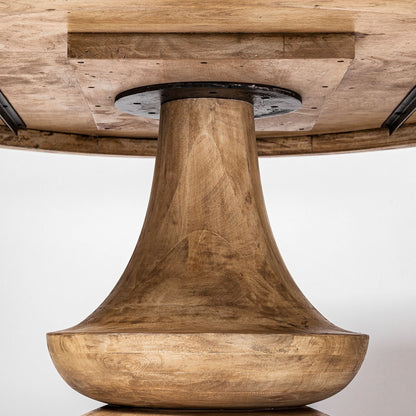 Mercana Crossman Wooden Round Dining Table