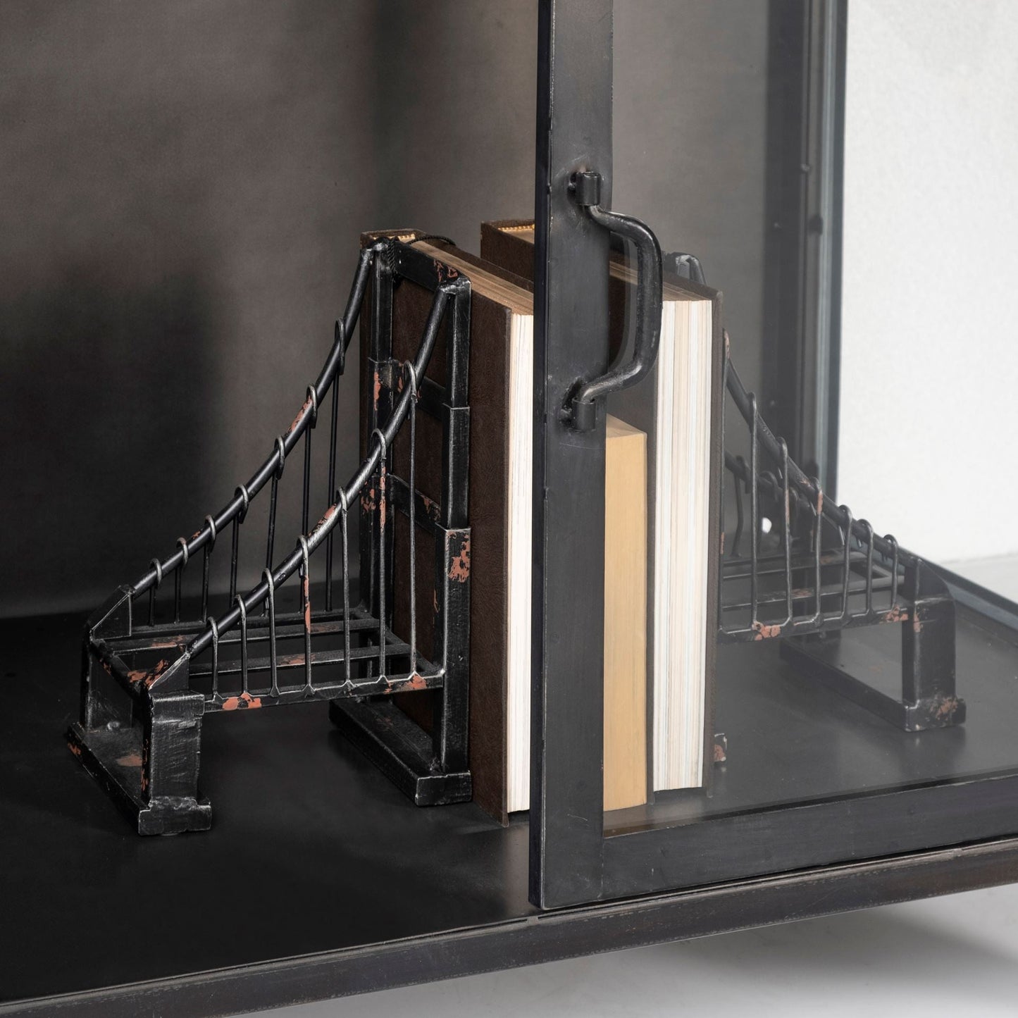 Pender Glass Door Black Display Sideboard