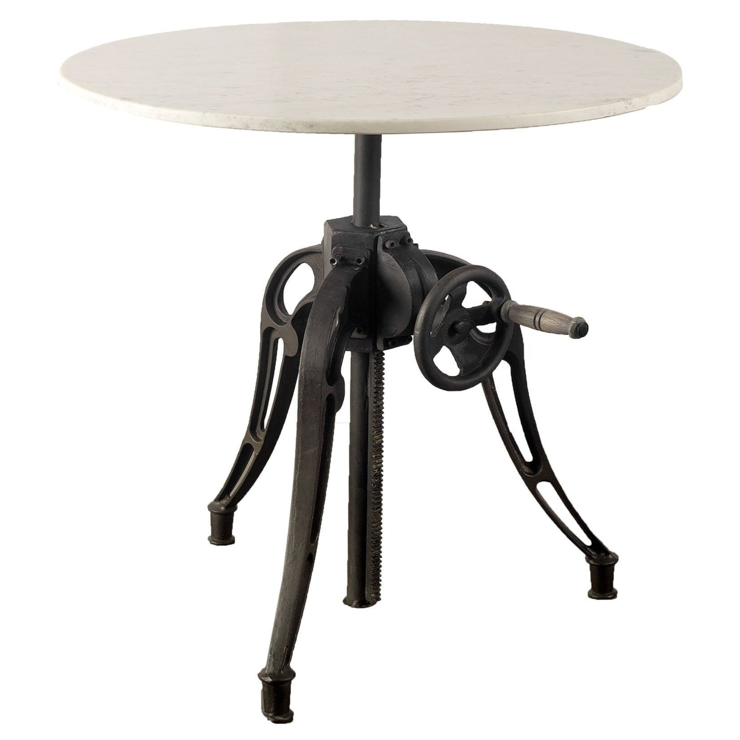 Mercana Emslie Marble Top Round Dining Table