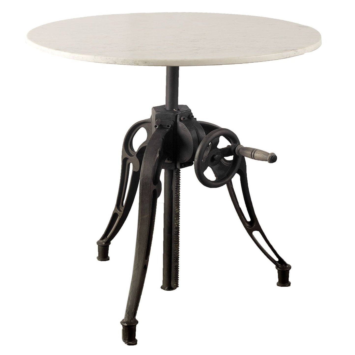 Mercana Emslie Marble Top Round Dining Table