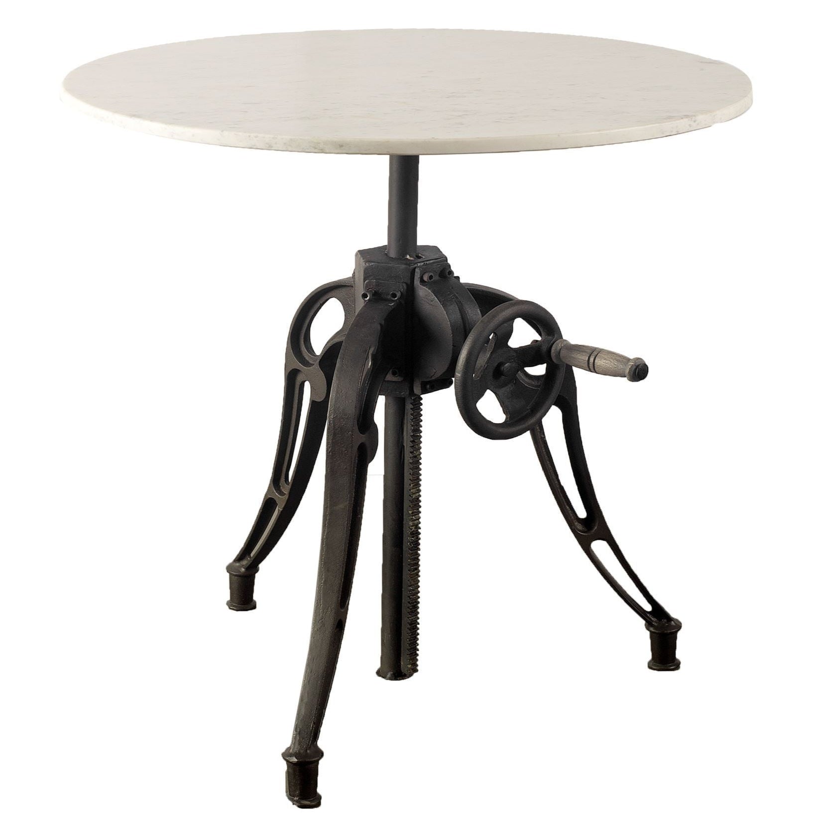 Mercana Emslie Marble Top Round Dining Table