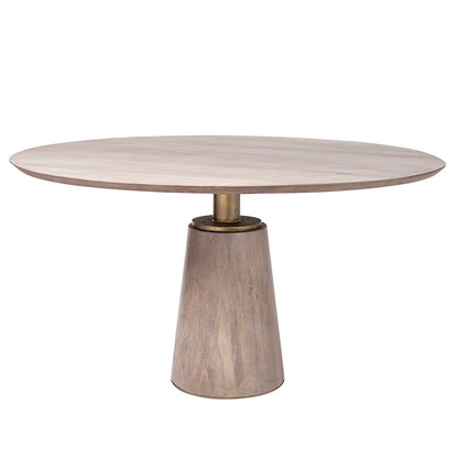 Mercana Maxwell Wooden Round Dining Table
