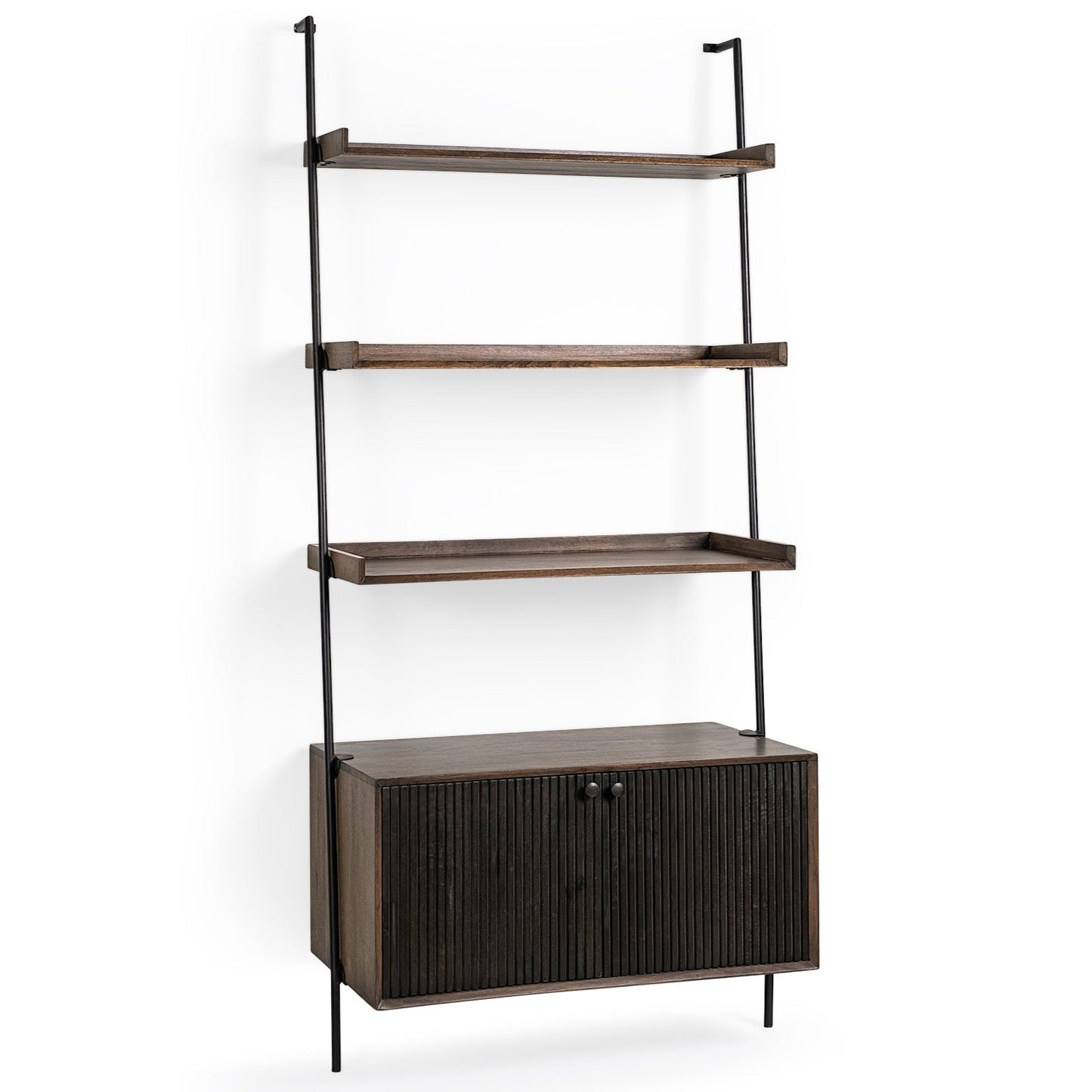 Grace Three Shelves Wooden Shelving Unit