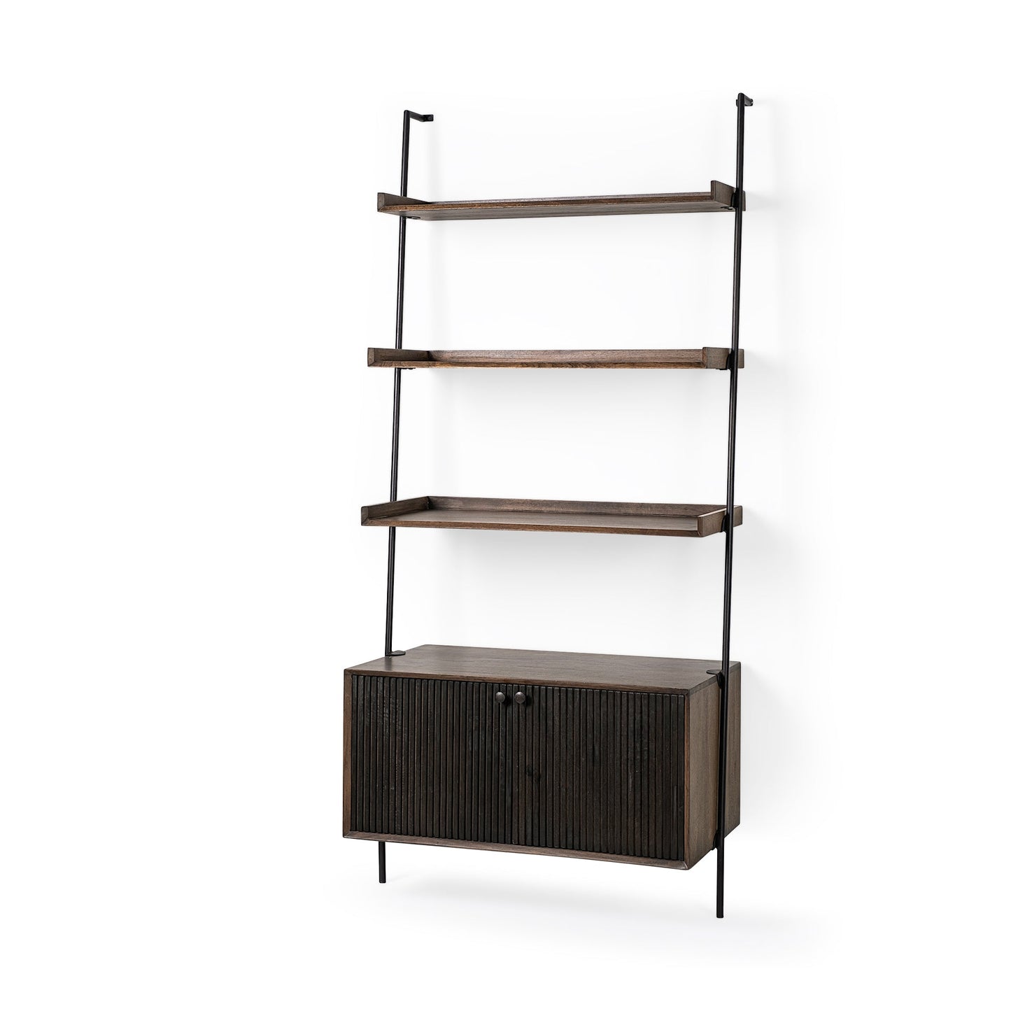 Grace Three Shelves Wooden Shelving Unit