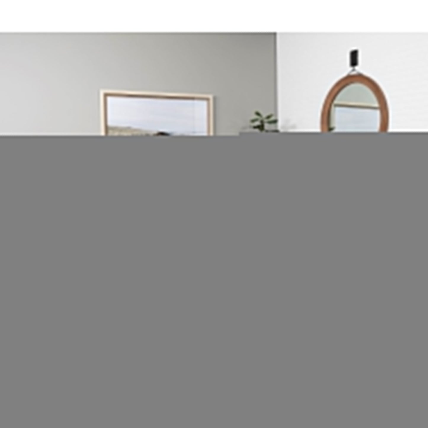 Roy Grey Fabric Arm Chair