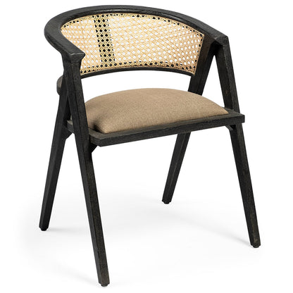 Mercana Tabitha Linen Wrap Seat Dining Chair (Set of 2)