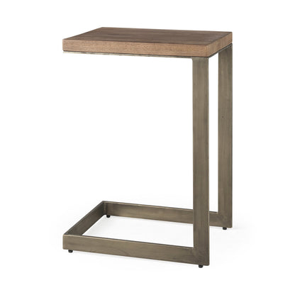 Mercana Faye Metal Base C Side Table