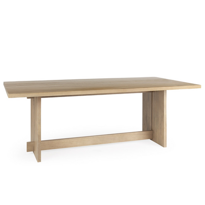 Mercana Aida Wooden Rectangular Dining Table