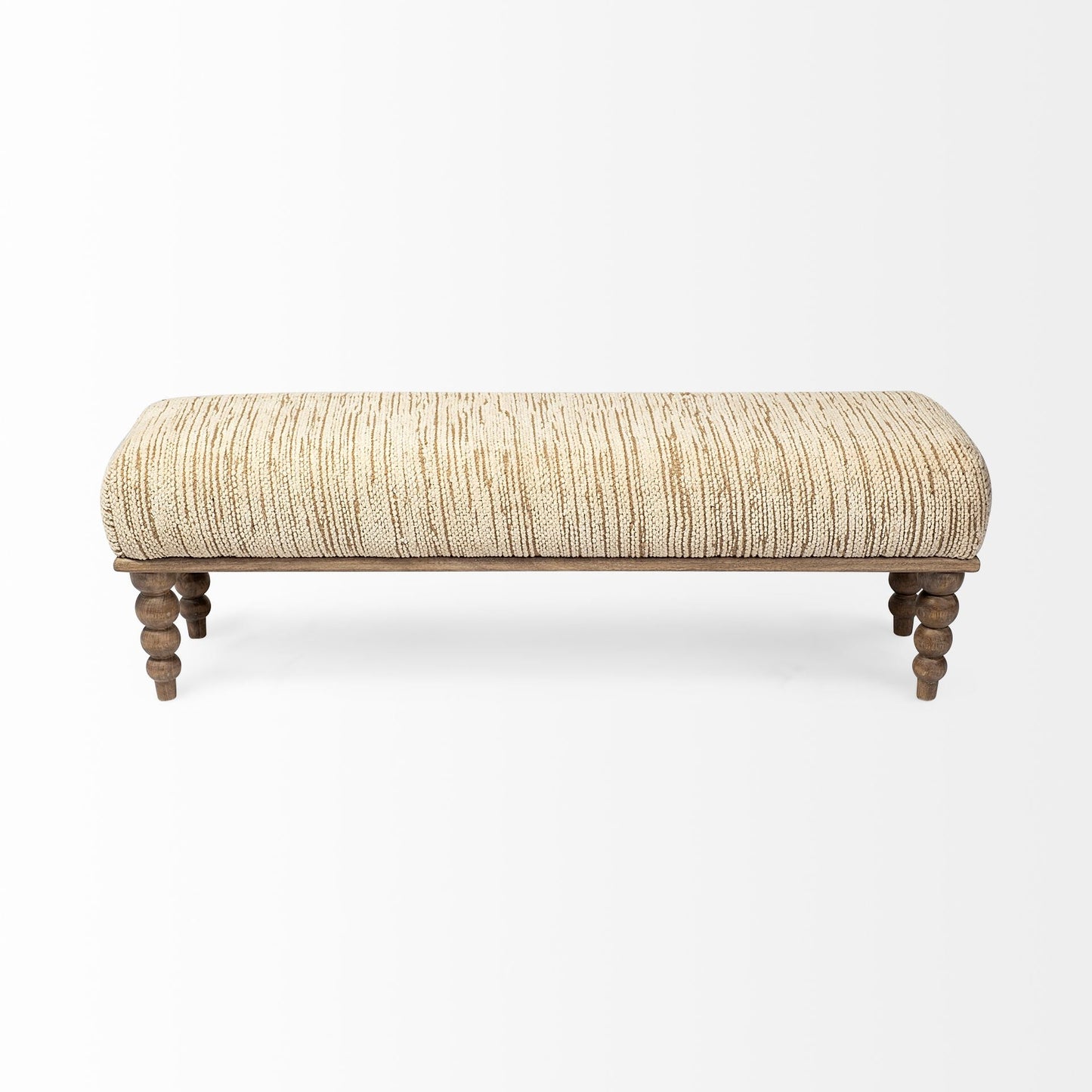 Alder Cream Fabric Bedroom Bench
