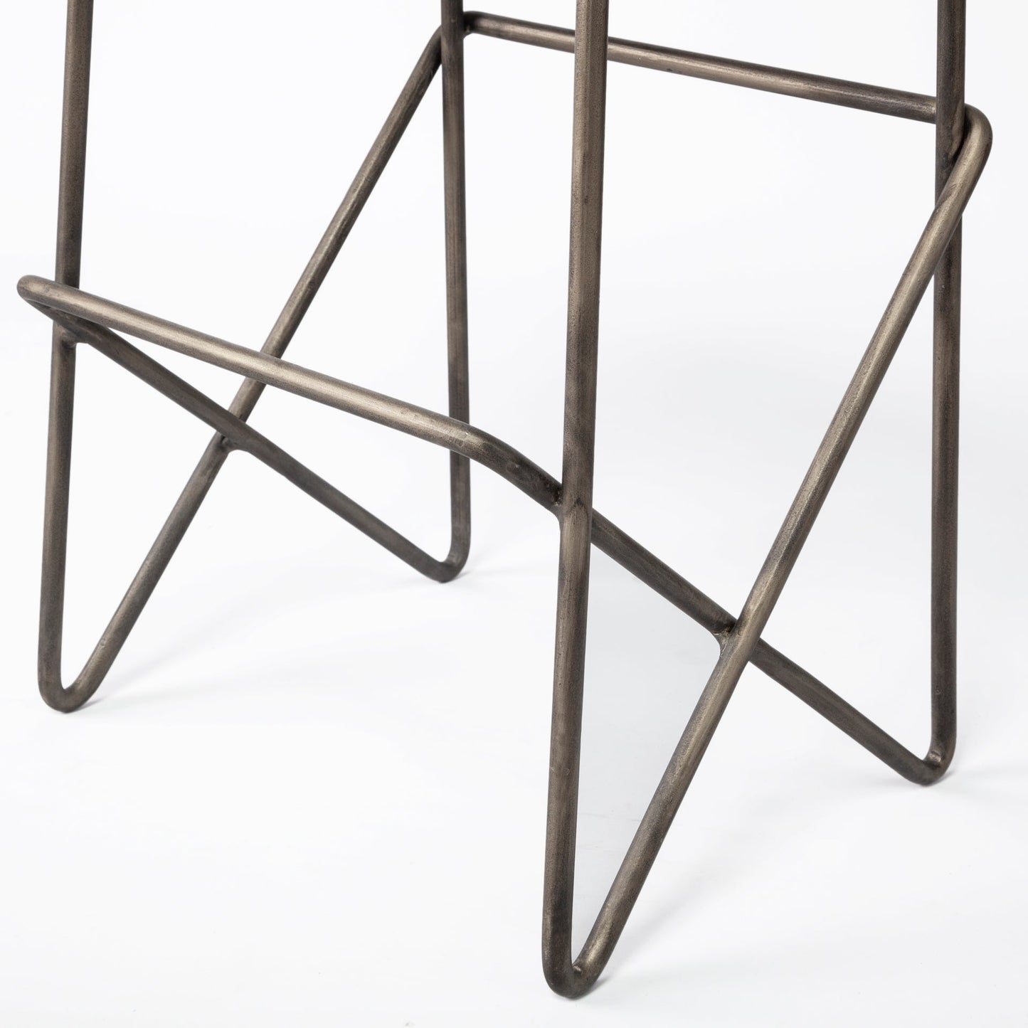 Katniss Cream Fabric Barstool