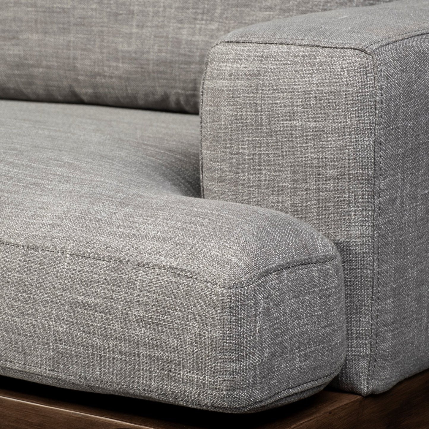 Mercana Colburne Premium Fabric Three Seater Sofa