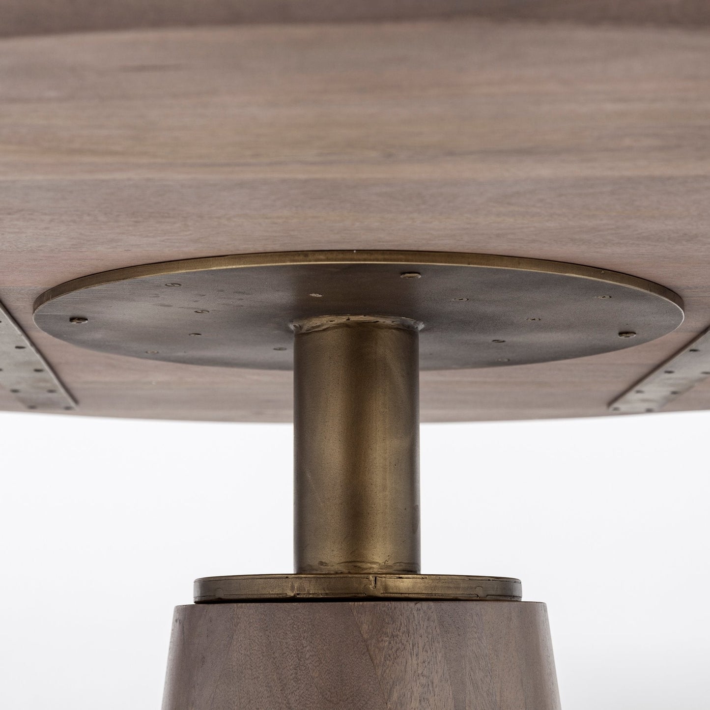Mercana Maxwell Wooden Round Dining Table