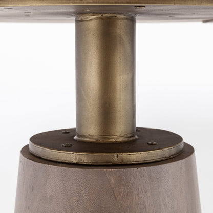 Mercana Maxwell Wooden Round Dining Table