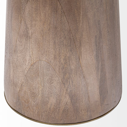 Mercana Maxwell Wooden Round Dining Table
