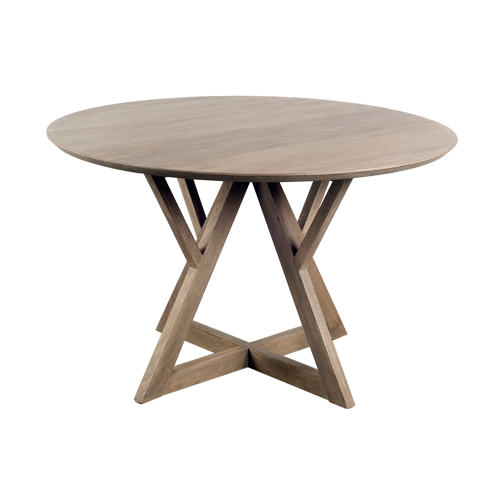 Mercana Jennings Light Brown Wood Dining Table