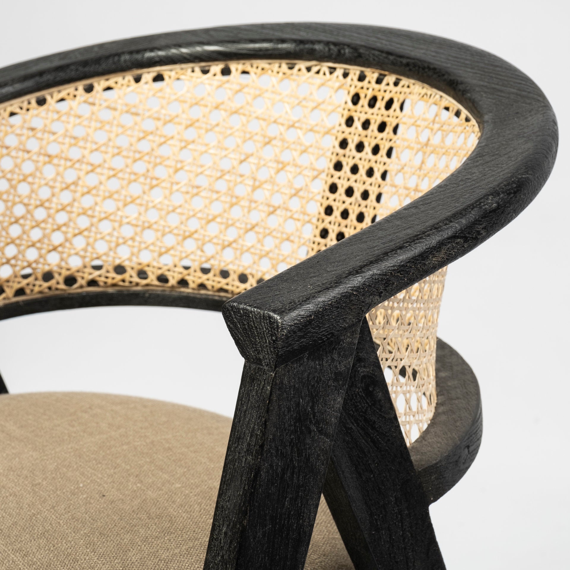 Mercana Tabitha Linen Wrap Seat Dining Chair (Set of 2)