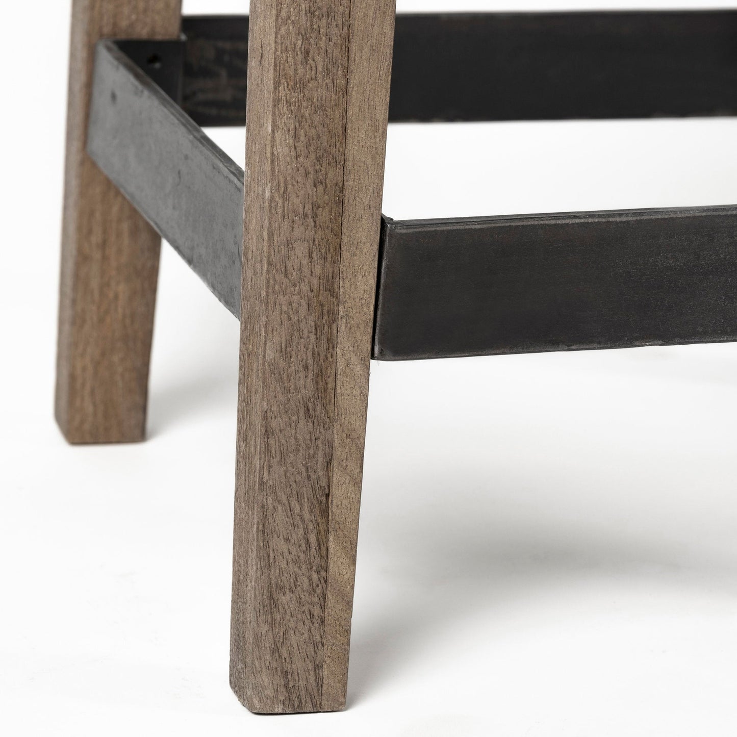 Mercana Nell Wooden Brown Leg Bar Stool