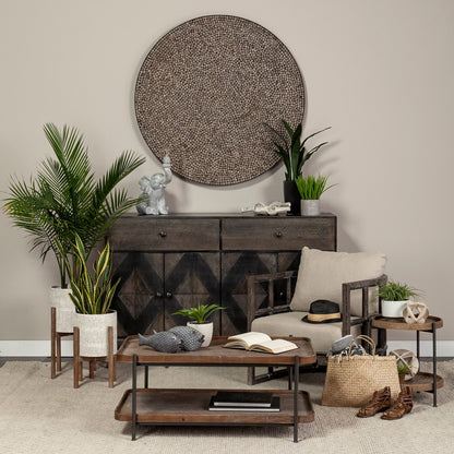 Mercana Kade Tray-Style Wood Side Table