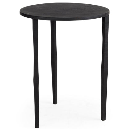 Timothy Black Iron Side Table